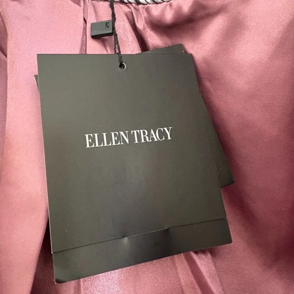 Ellen Tracy Soft Pink Blazer Size M NWT - Picture 12 of 13